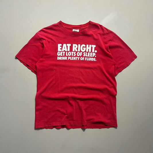 Medium 90s Nike Eat Right. T-shirt