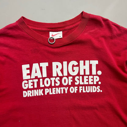 Medium 90s Nike Eat Right. T-shirt