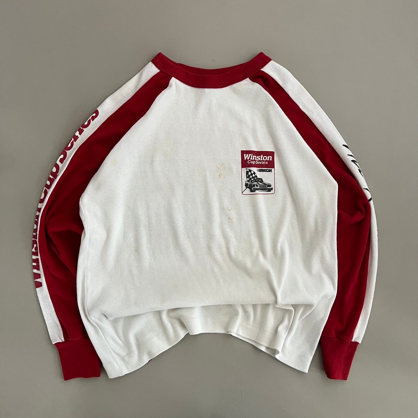 Large 1986 Rockingham Speedway Nascar T-shirt