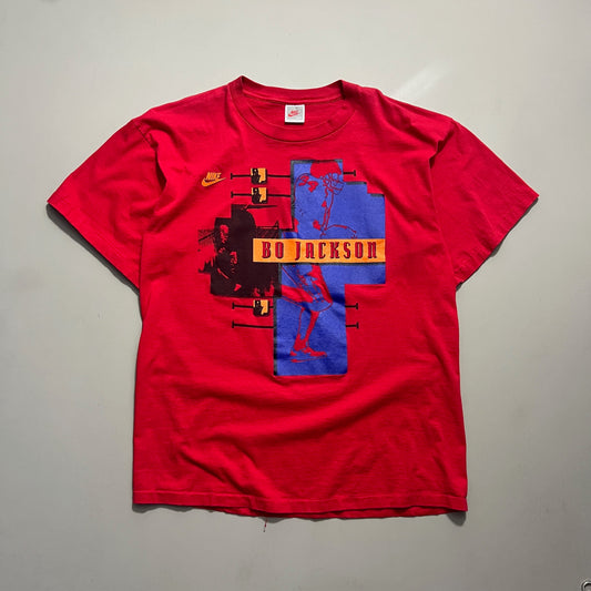 2XL 90s Nike Bo Jackson T-shirt