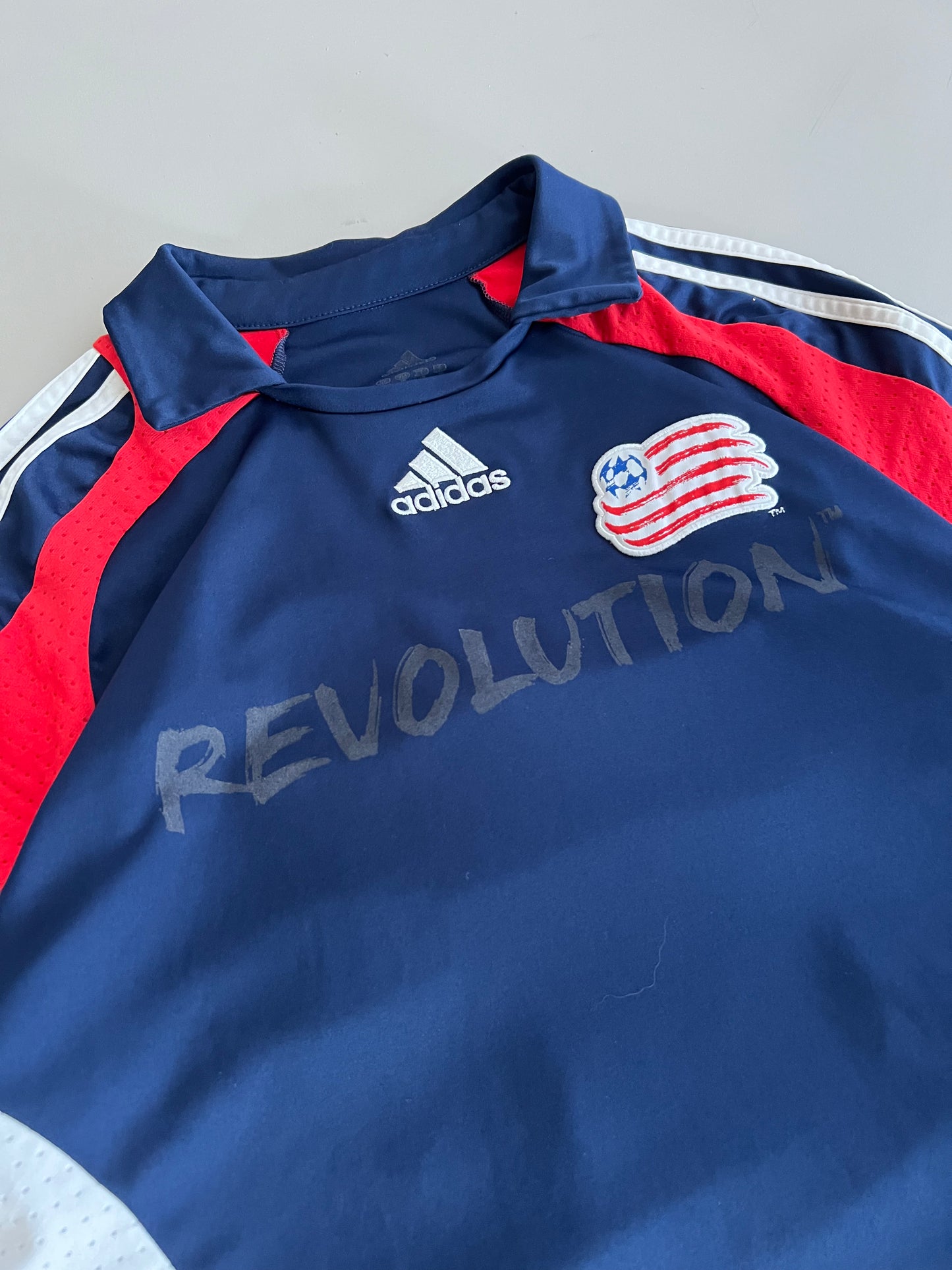 Large 2000s Adidas New England Revolution Mansally Kit