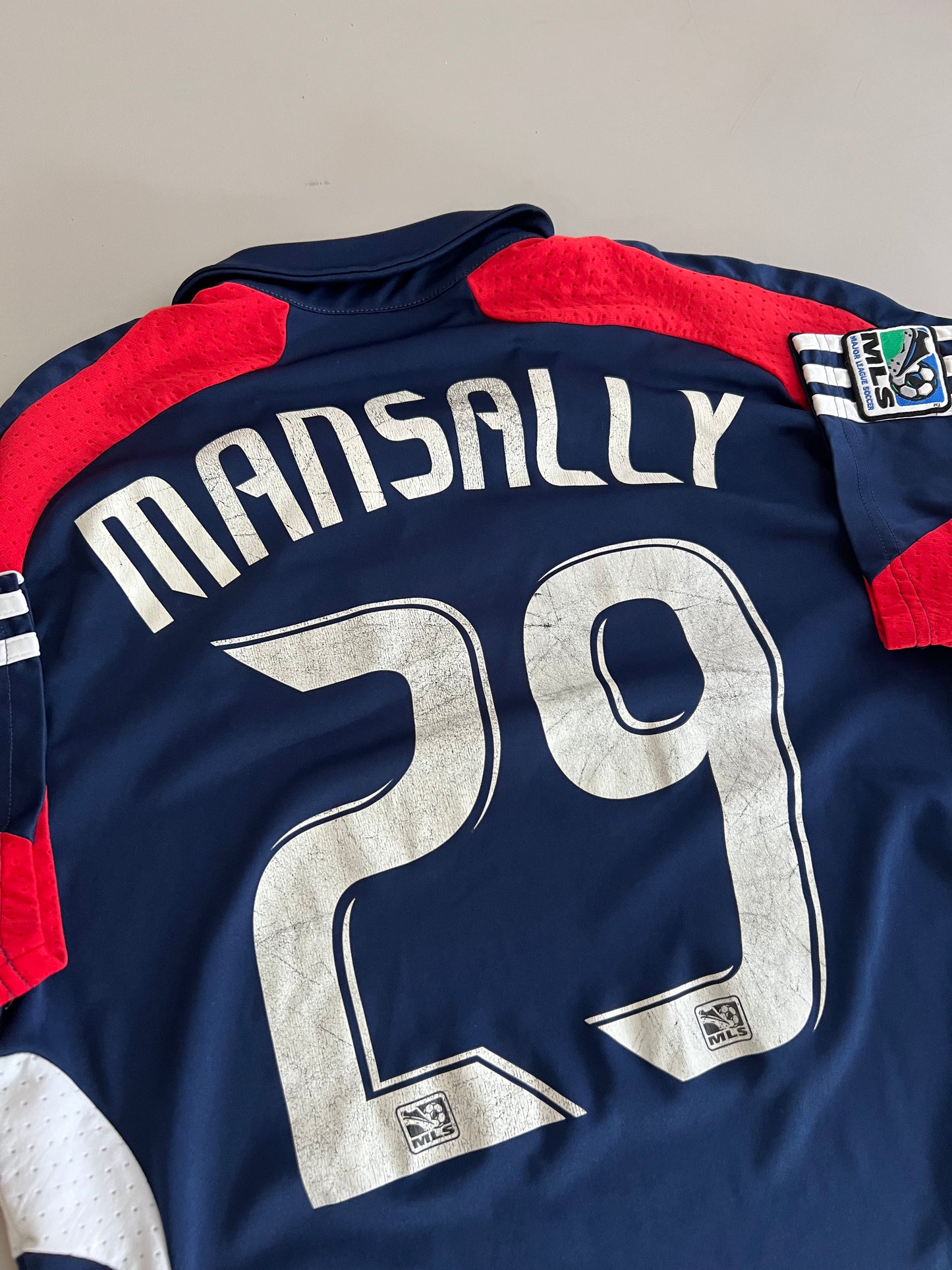 Large 2000s Adidas New England Revolution Mansally Kit