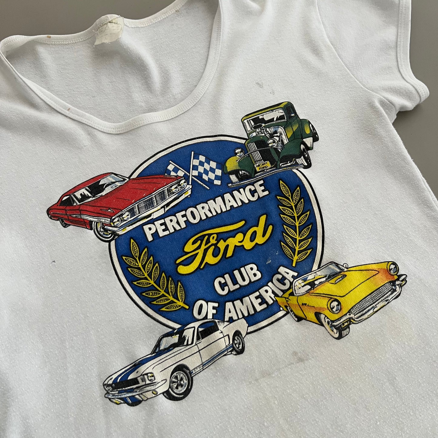 Small 80s Ford Performance Club T-shirt