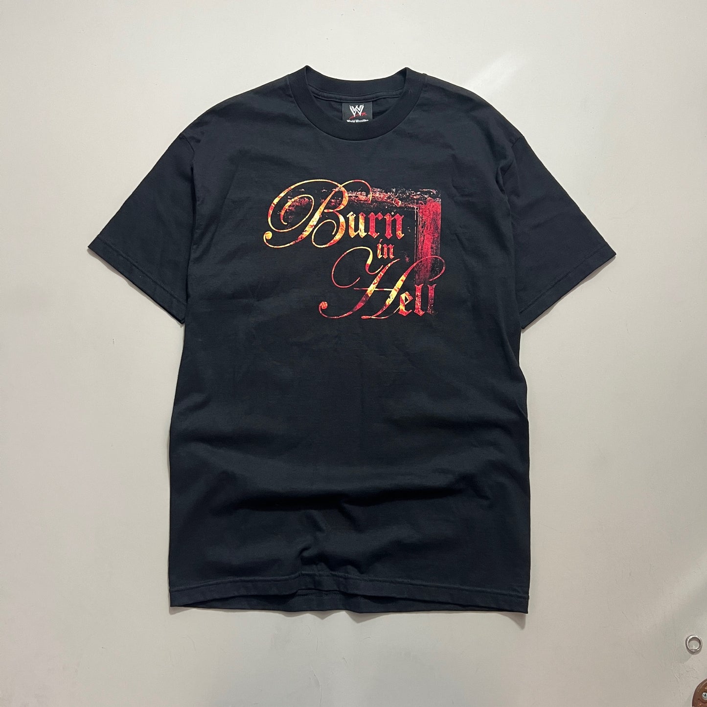 Large 2002 Kane Burn In Hell T-shirt