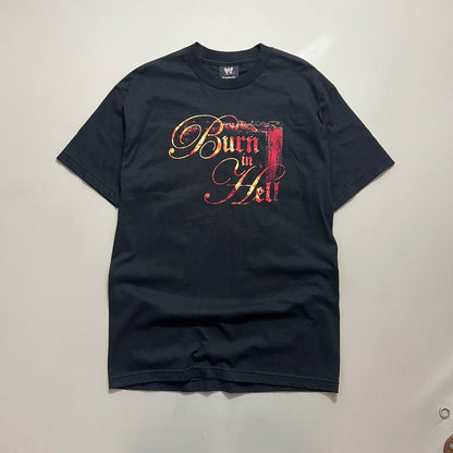 Large 2002 Kane Burn In Hell T-shirt