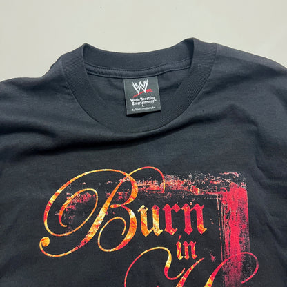 Large 2002 Kane Burn In Hell T-shirt