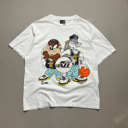 XL 1993 Utah Jazz Looney Tunes T-shirt