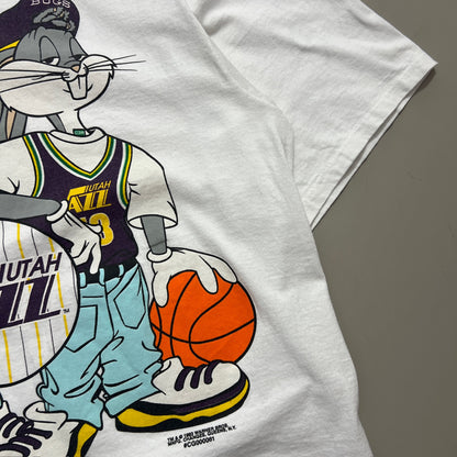 XL 1993 Utah Jazz Looney Tunes T-shirt