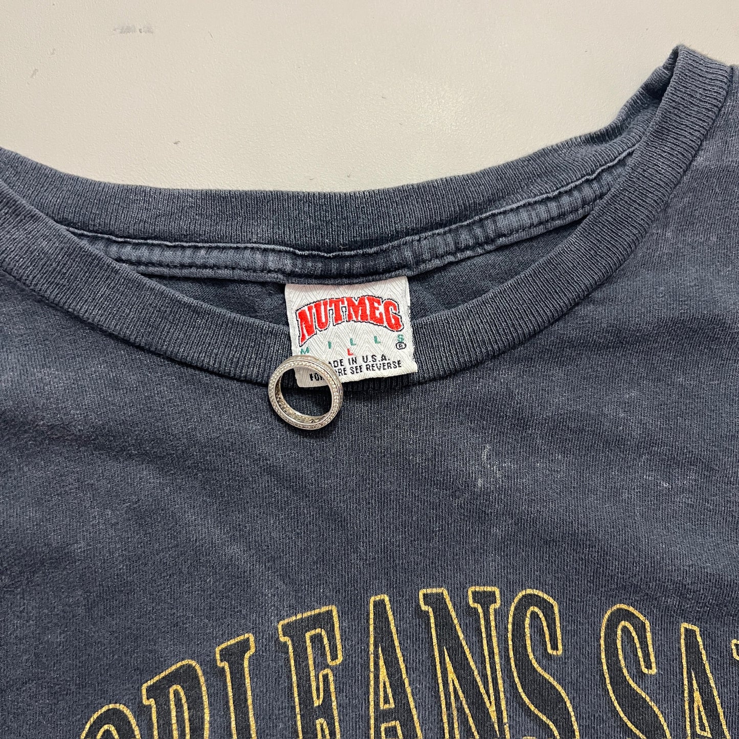 Large 1990s New Orleans Saints Nutmeg T-shirt