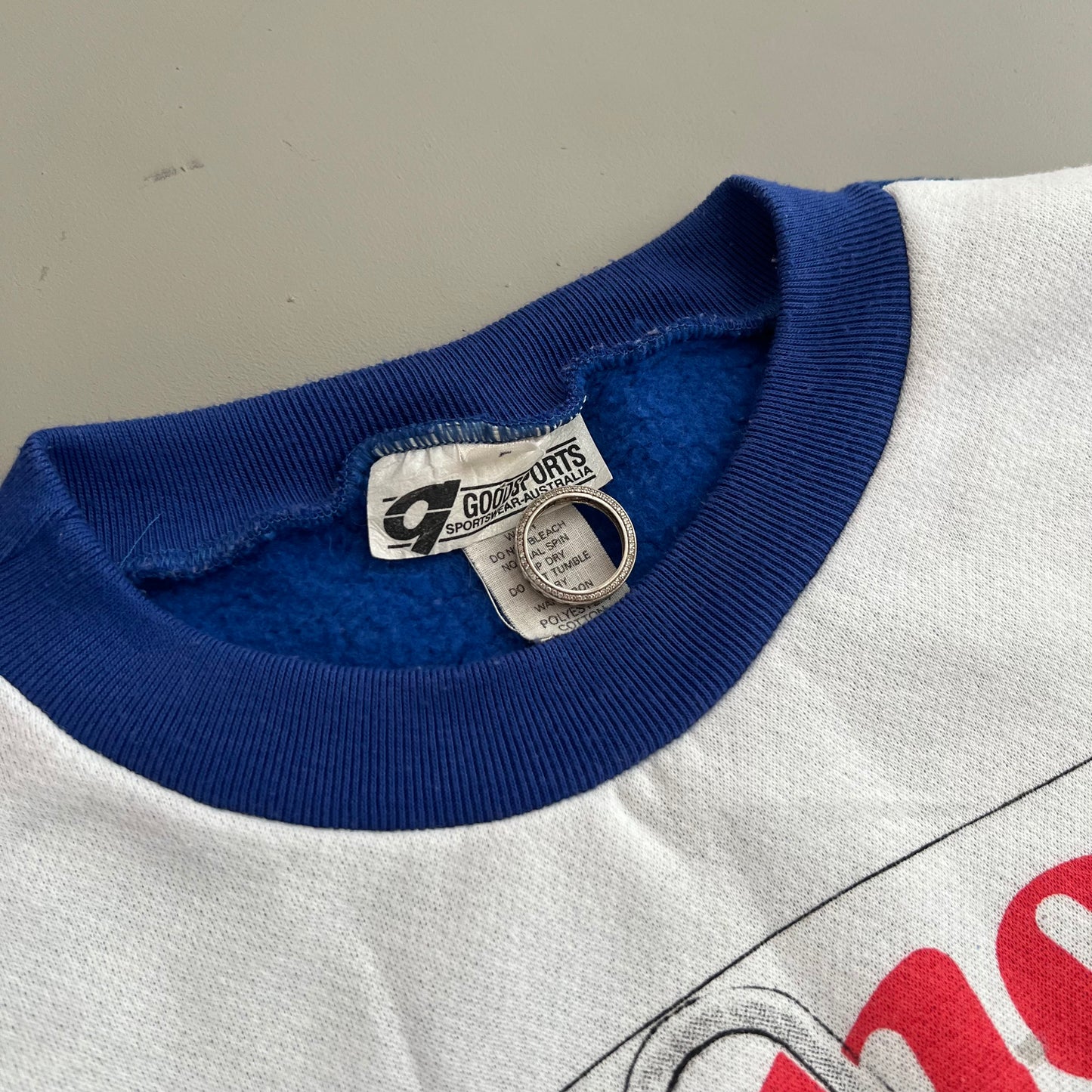Large 80s Cannon Williams Honda Sweatshirt