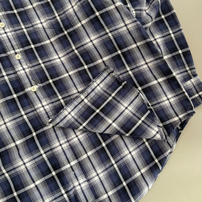 Large 90s GAP Plaid Button Shirt