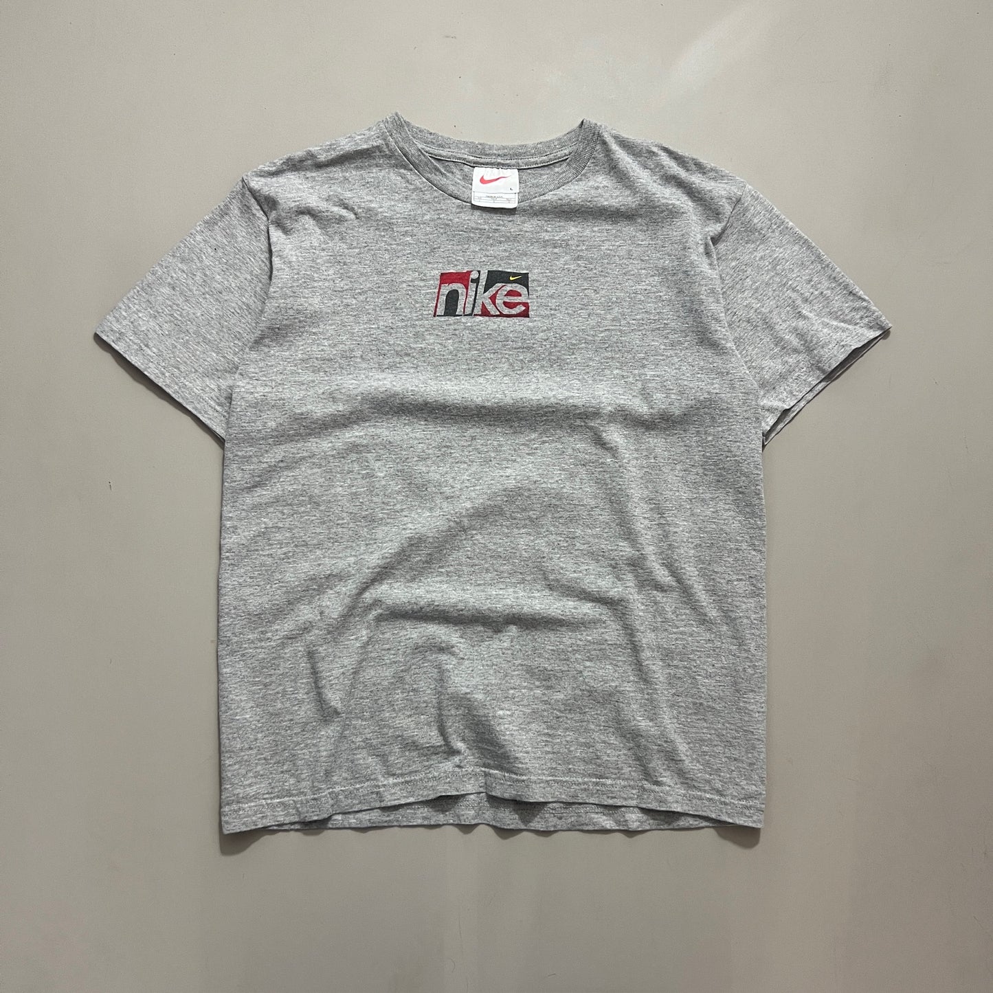 Youth Large 90s Grey Nike Just Do It T-shirt