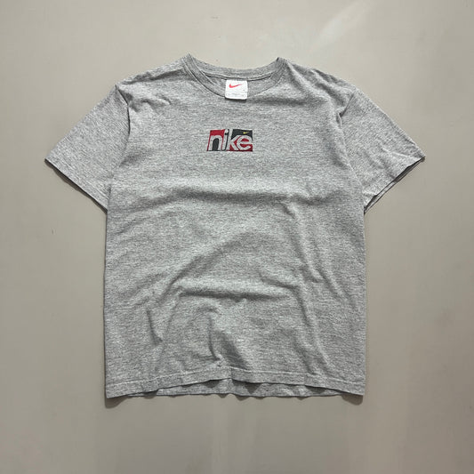 Youth Large 90s Grey Nike Just Do It T-shirt