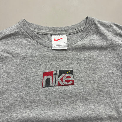 Youth Large 90s Grey Nike Just Do It T-shirt