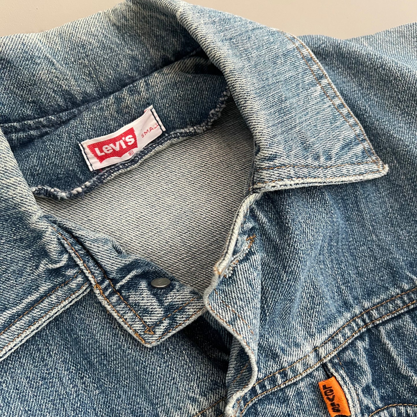 Small 1970s Levi's Orange Tab Denim Jacket