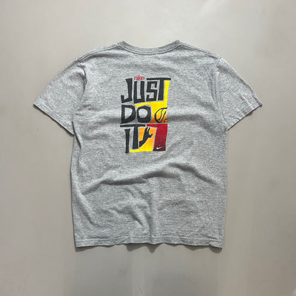 Youth Large 90s Grey Nike Just Do It T-shirt
