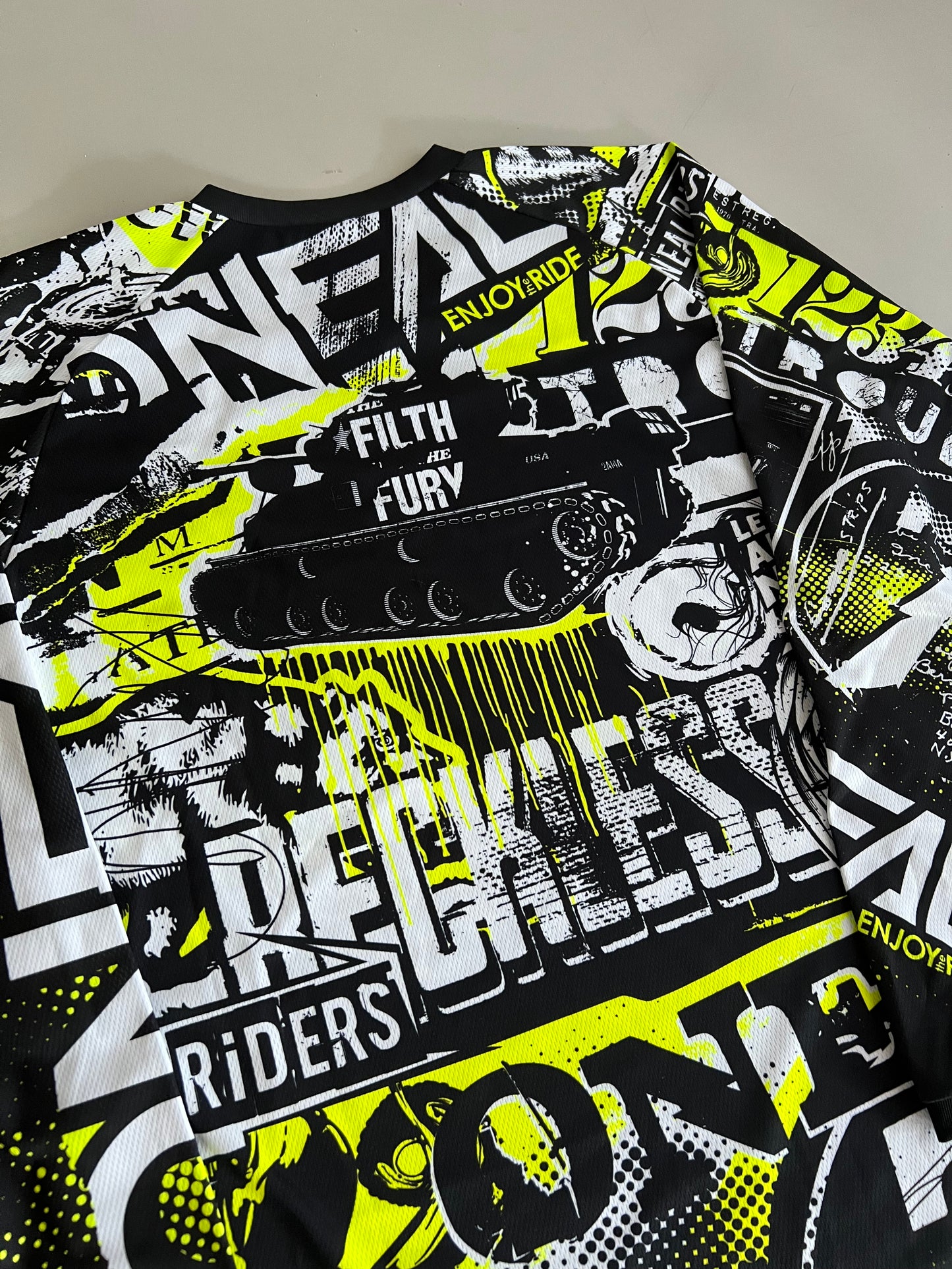Small O'Neal The Art Of Moto Jersey