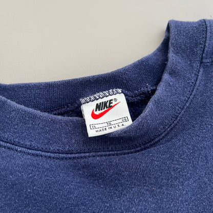 XL 90s Navy Nike Sweatshirt