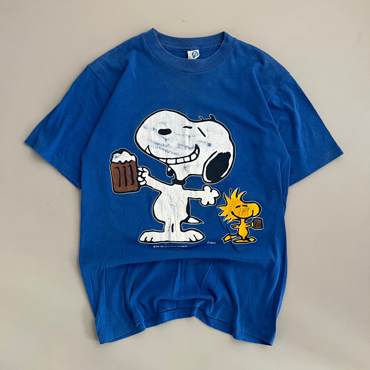 Large 1980s Snoopy T-shirt