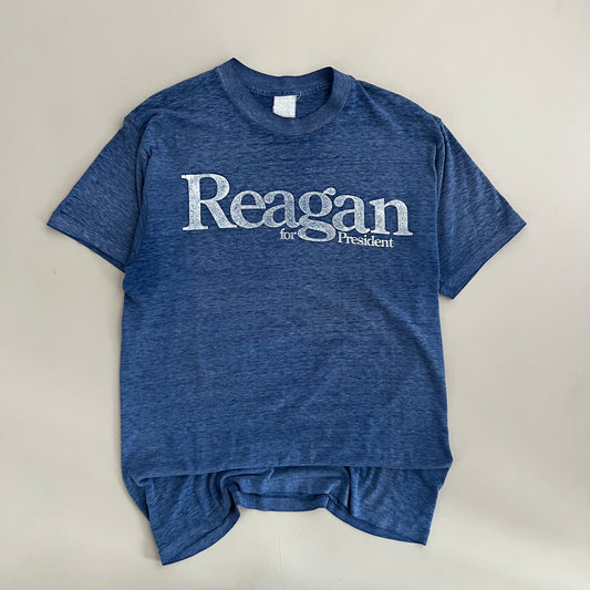 Large 1980 Ronald Reagan for President T-shirt
