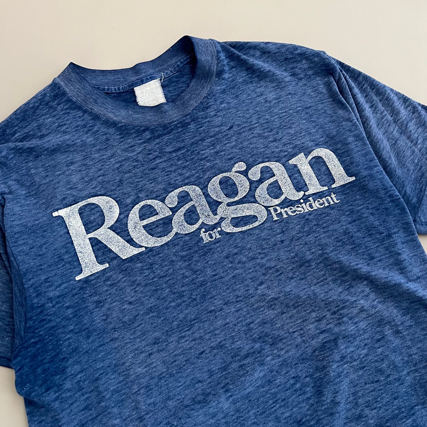 Large 1980 Ronald Reagan for President T-shirt