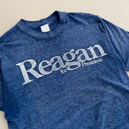 Large 1980 Ronald Reagan for President T-shirt