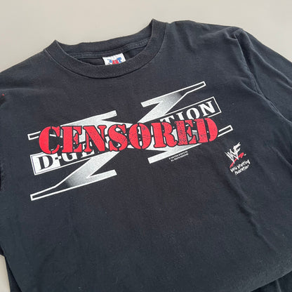 Large 1998 Degeneration X Cencorsed WWE T-shirt
