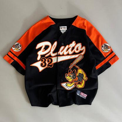 Youth Large Walt Disney Pluto Baseball Jersey