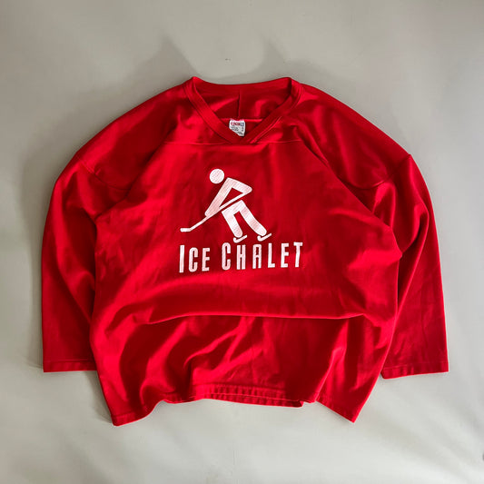 XL 90s Ice Chalet Eastland Mall Hockey Jersey