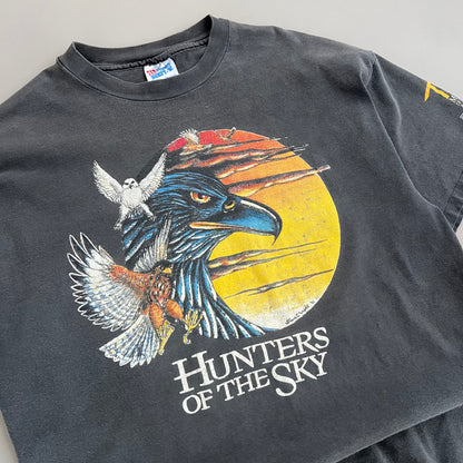 Large 90s Hunters of the Sky Museum T-shirt