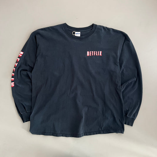 XL 2000s Netflix Promo Long Sleeve Shirt