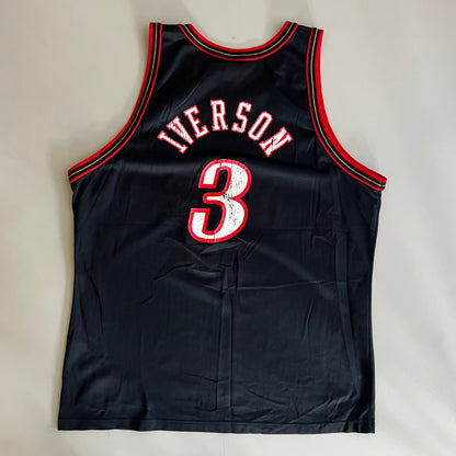 XL 90s Philadelphia 76ers Allen Iverson Jersey