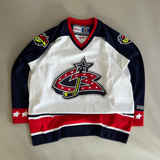Large Columbus Blue Jackets CCM Jersey