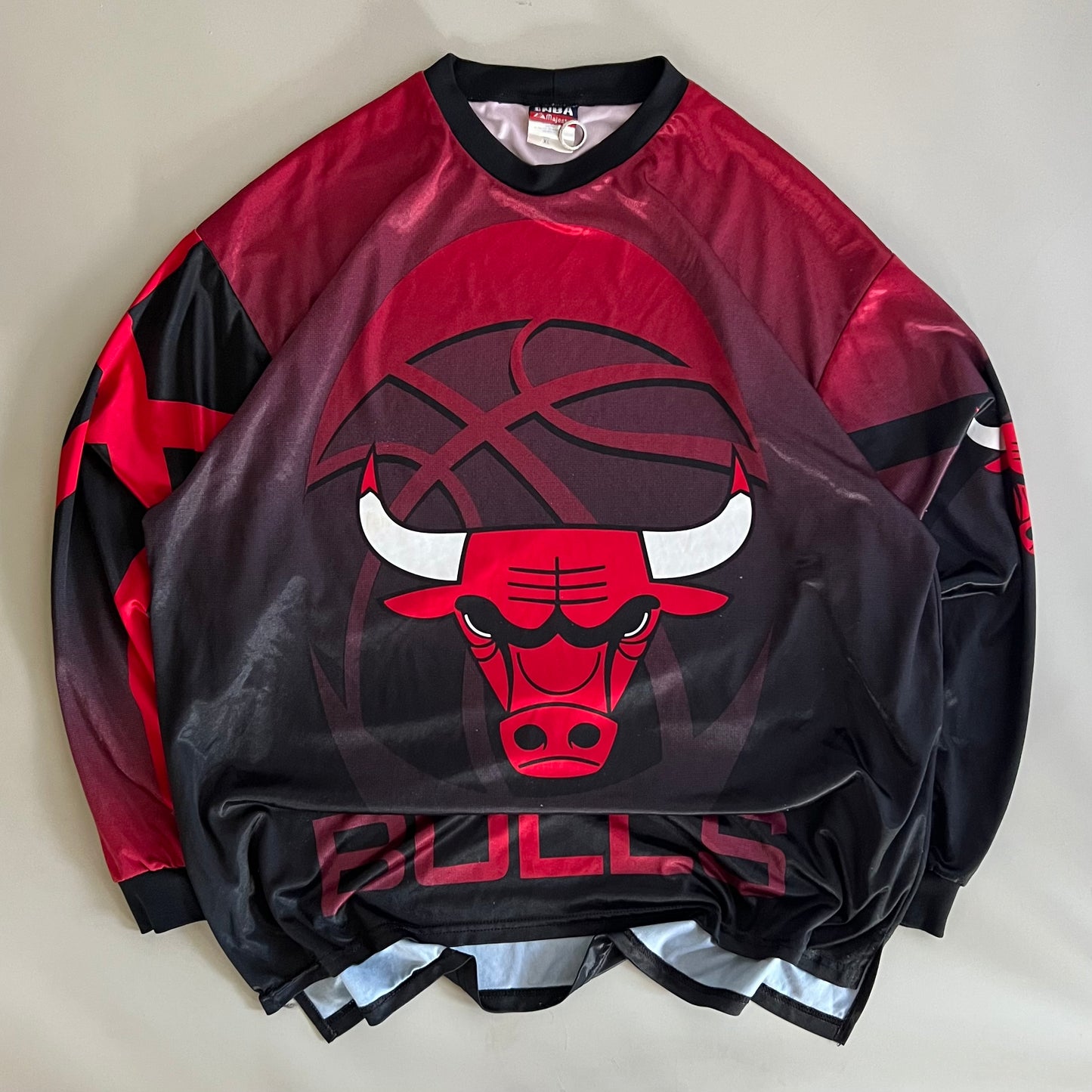 XL 90s Majestic Chicago Bull Warm Up Jersey