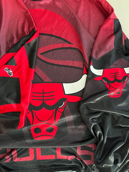 XL 90s Majestic Chicago Bull Warm Up Jersey