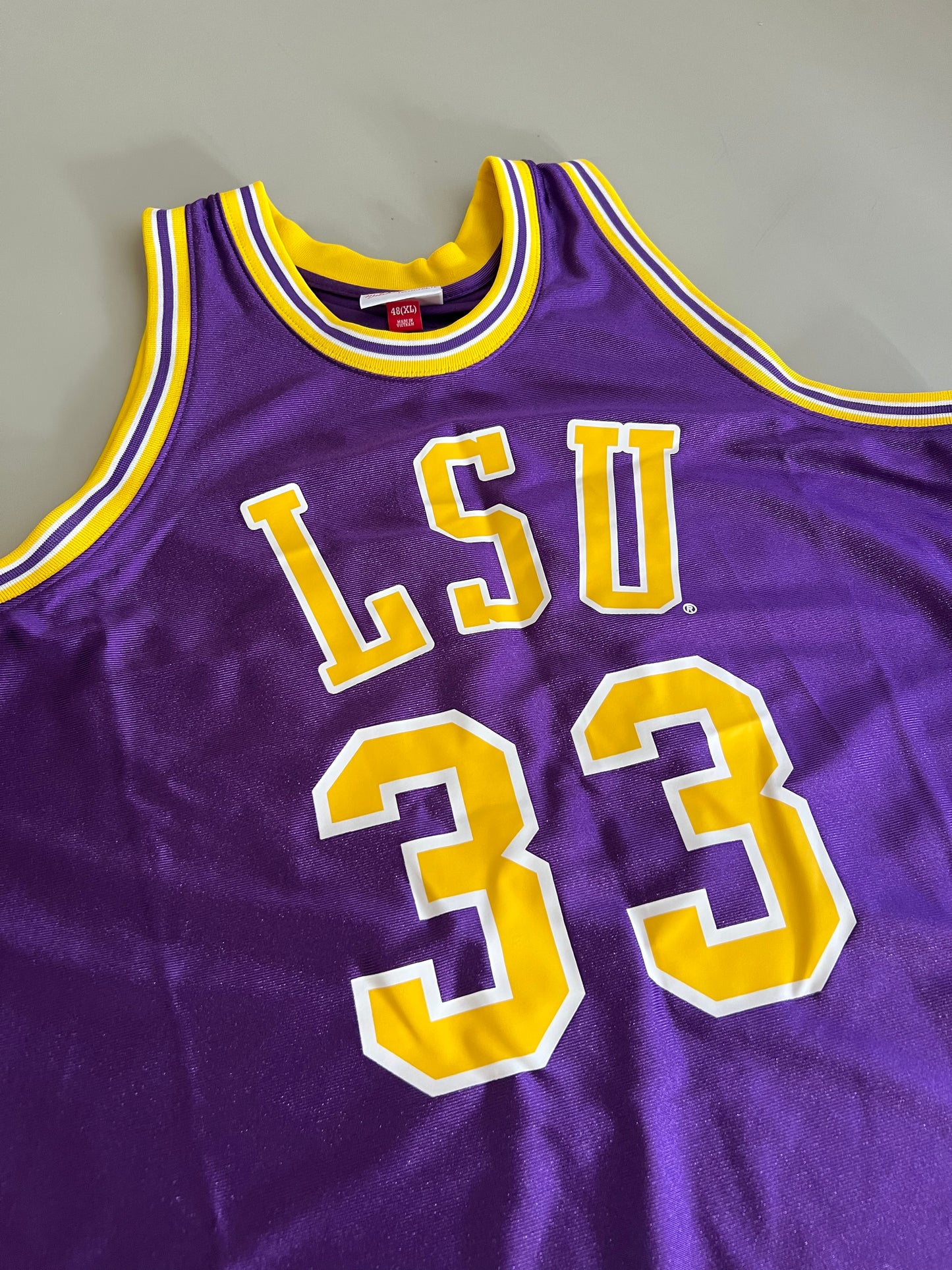 XL LSU Shaquille O'Neal Jersey