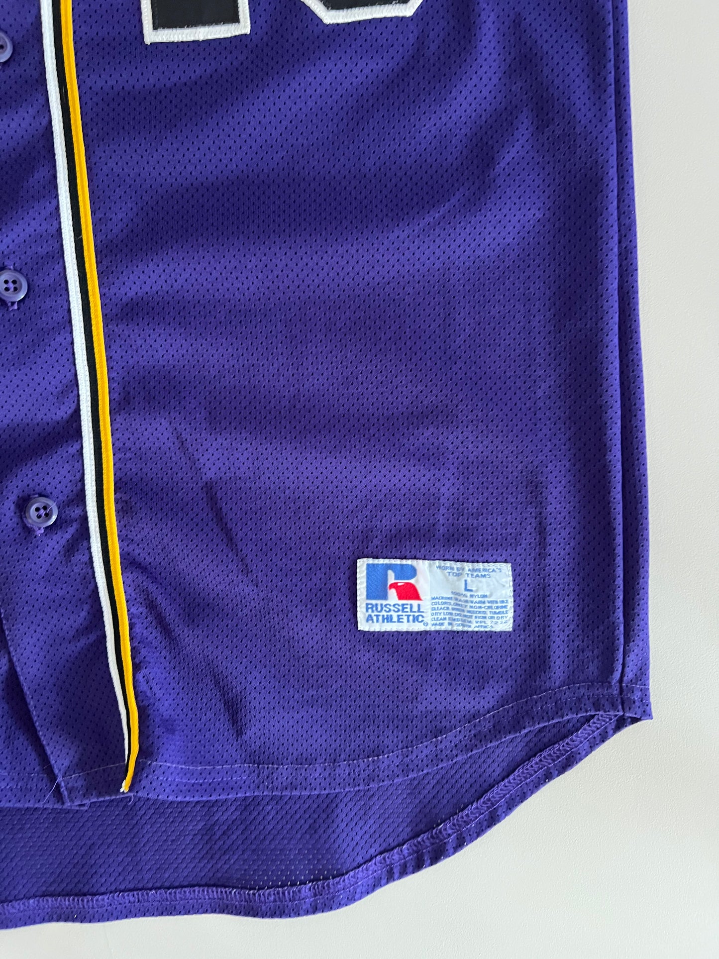 Large 90s ECU Pirates Softball Jersey