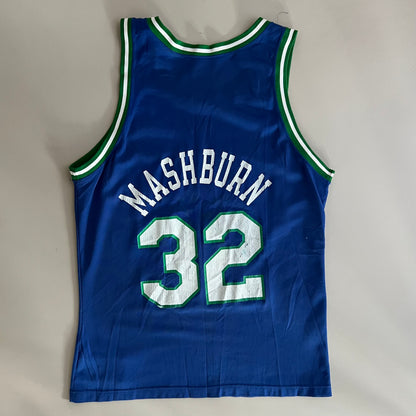 XL 90s Dallas Mavericks Jamal Mashburn Champion Jersey