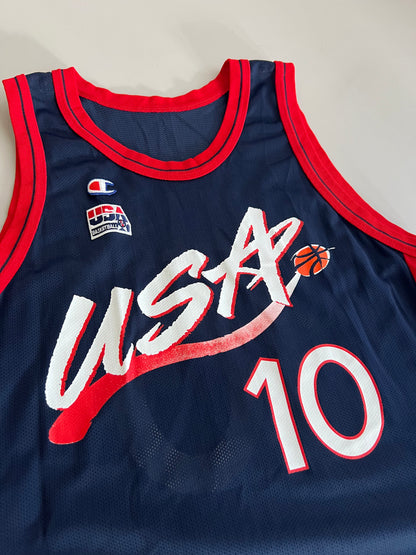 XL 90s USA Basketball Reggie Miller Champion Jersey