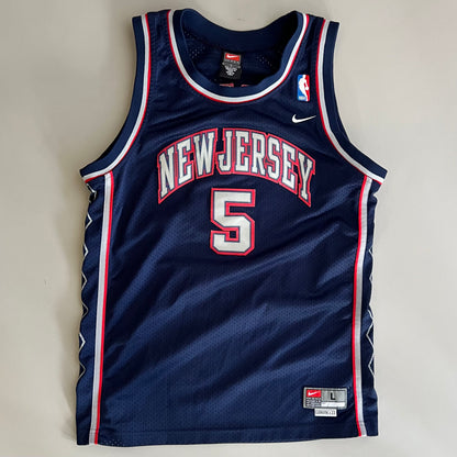 Large New Jersey Nets Jason Kidd Jersey