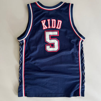 Large New Jersey Nets Jason Kidd Jersey