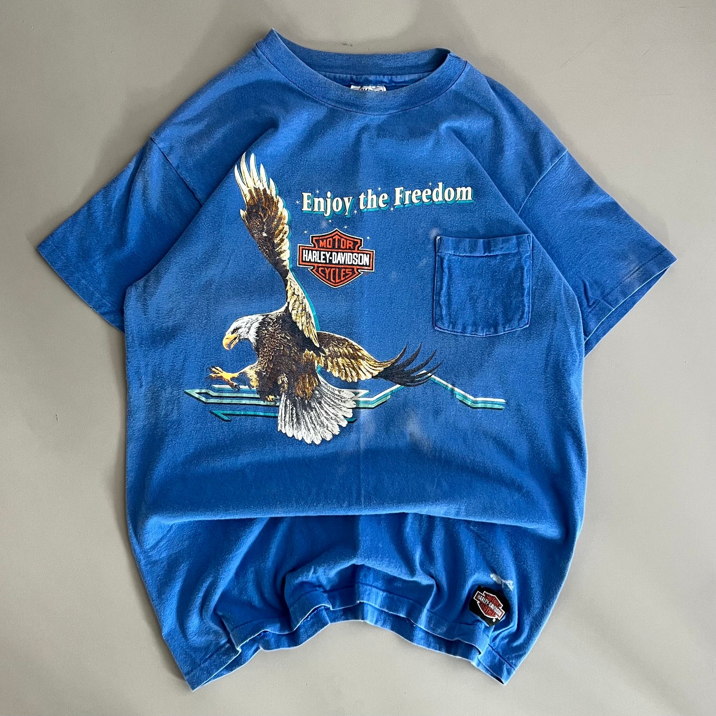 XL 1989 Harley Davidson Enjoy the Freedom T-shirt