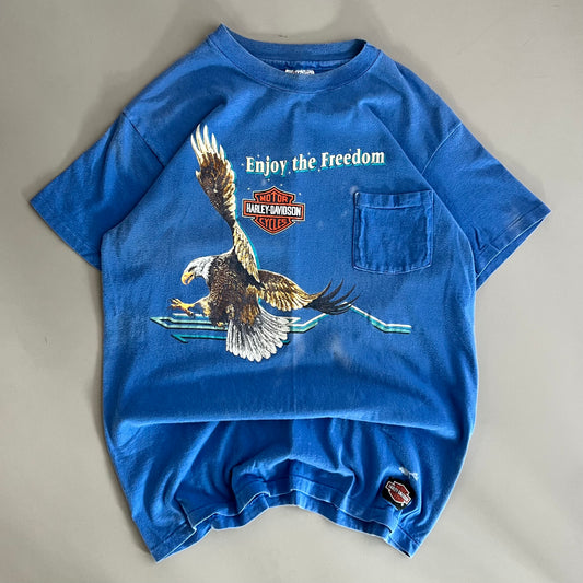 XL 1989 Harley Davidson Enjoy the Freedom T-shirt