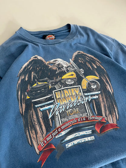 Large 1999 Harley Davidson Open House PA T-shirt