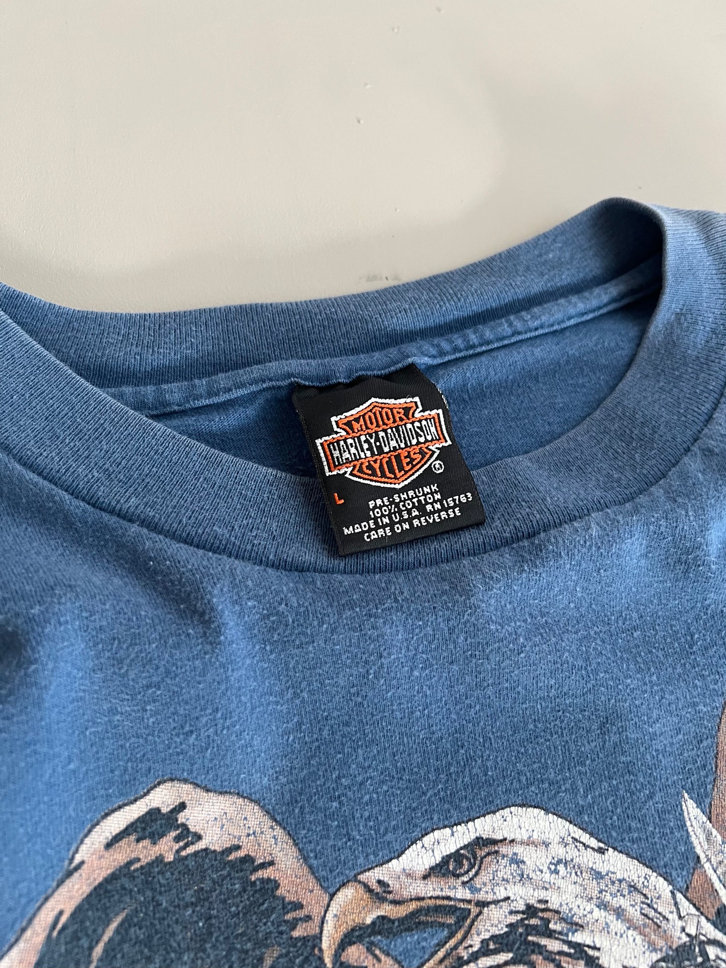 Large 1999 Harley Davidson Open House PA T-shirt