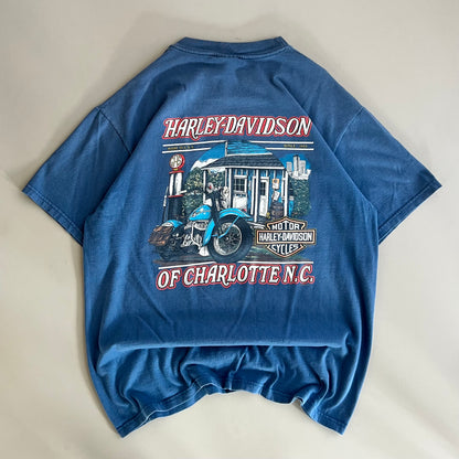 Large 1999 Harley-Davidson Charlotte, NC T-shirt