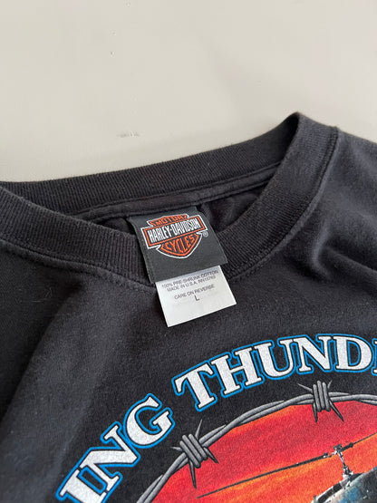 Large 2006 Harley Davidson Rolling Thunder T-shirt