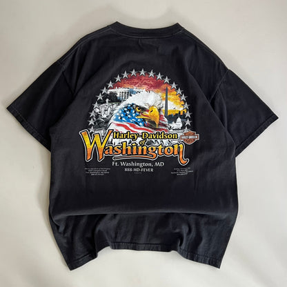 Large 2006 Harley Davidson Rolling Thunder T-shirt