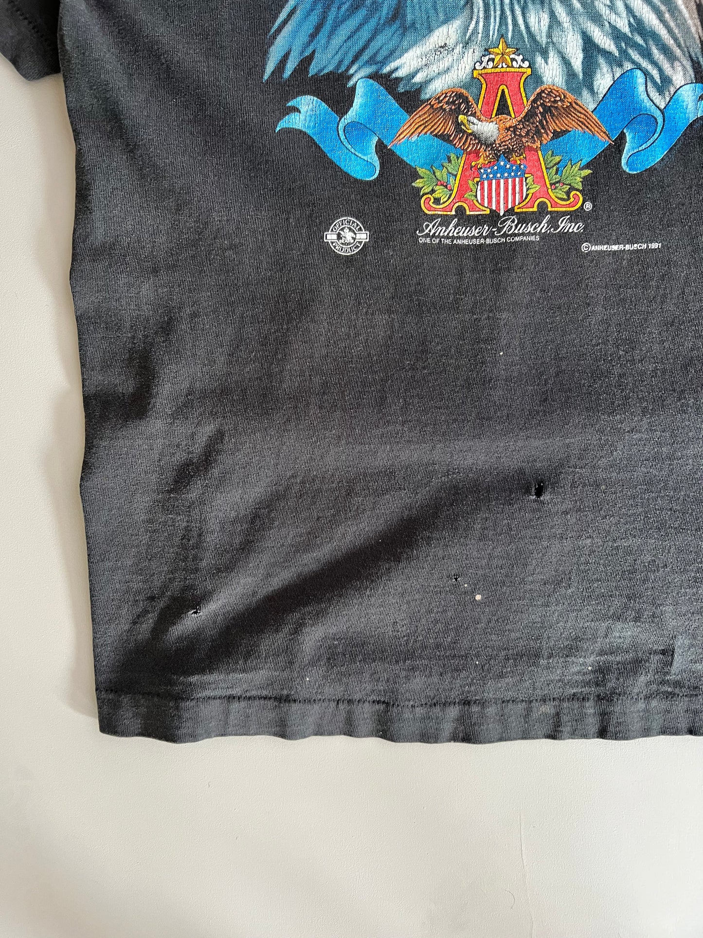 Large 1991 Anheuser Busch T-shirt