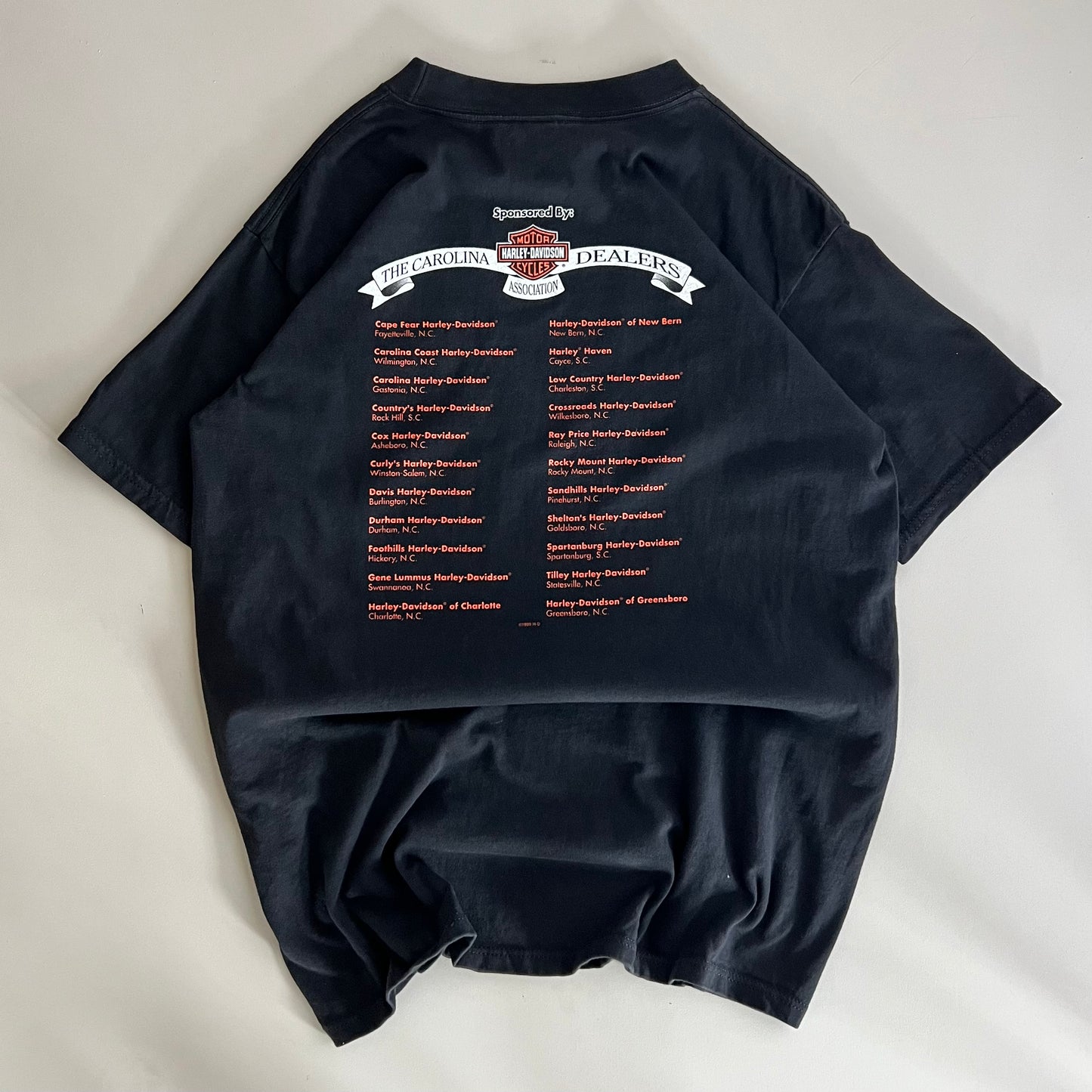 XL 1999 Harley Davidson Asheville T-shirt
